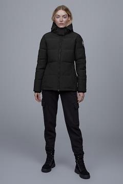 Chamarras Canada Goose Mujer Outlet - Chelsea Abrigos Black Label Negros HI4093718